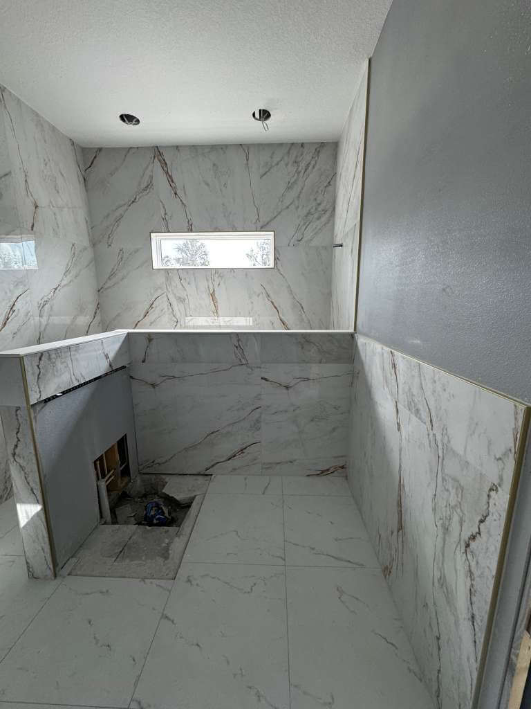 Baño Mármol Blanco